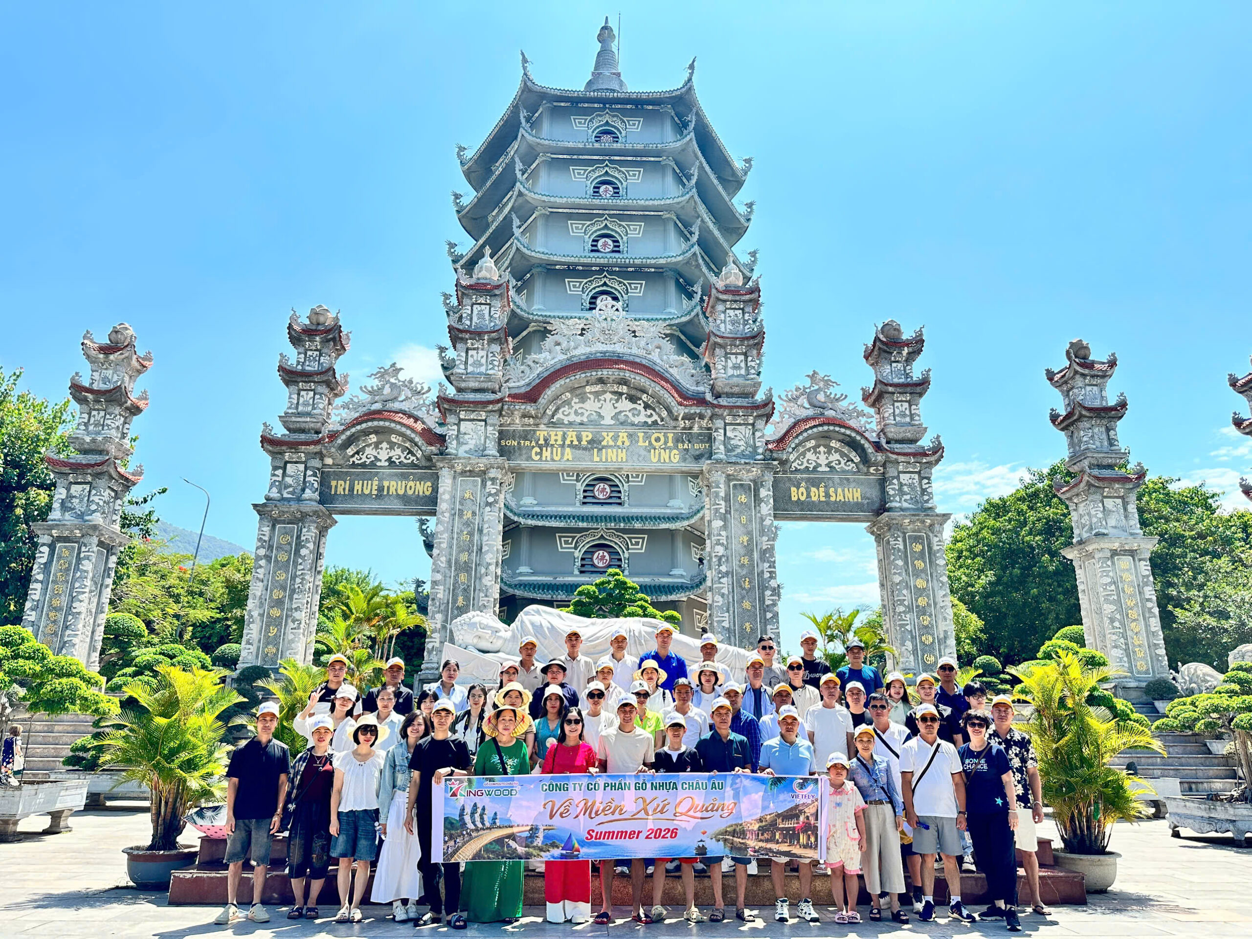 CBCNV Kingwood tham quan Chùa Linh Ứng